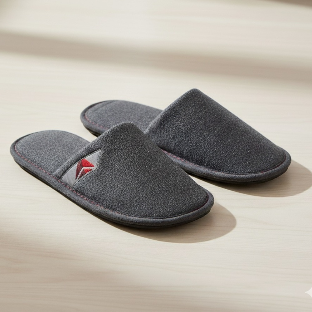 Delta One First Class Branded Logo Travel Slip On Sandals Slippers